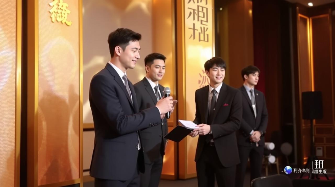 新生代演员王晓明加盟男同视频，签约仪式盛大举行
